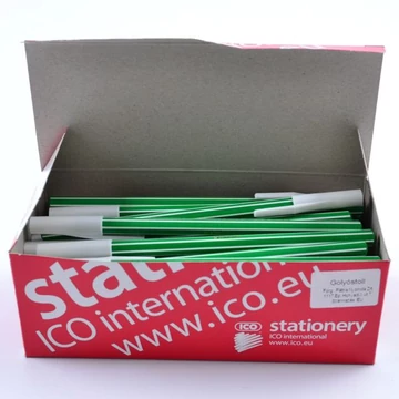 ICO Signetta Golyóstoll, 0,7 mm - zöld 50 db-os kiszerelésben