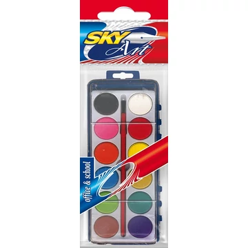 Sky 12 db-os vízfesték készlet WCS12A