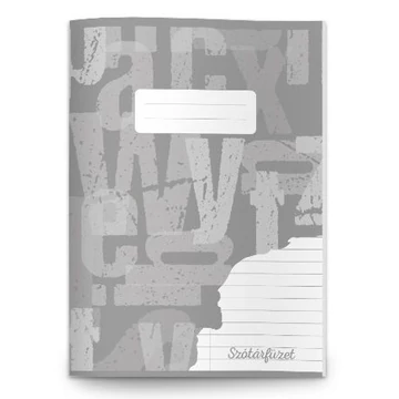 Szótárfüzet A/5 méretű