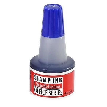 Bélyegző festék 30ml kék MEM-0005