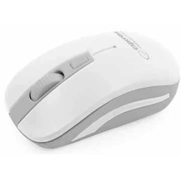 Esperanza Uranus 4D vezeték nélküli egér 2.4GHz, USB, fehér-szürke