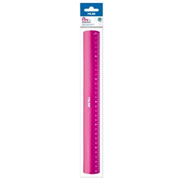 Milan 30 cm-es pink hajlítható vonalzó 353801