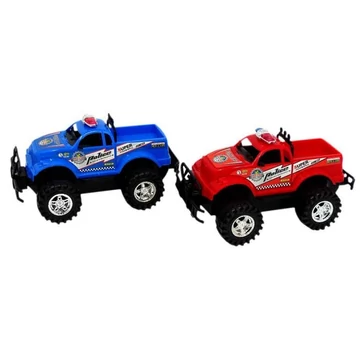 Játék rendőr terepjáró autó kétféle változatban 48723