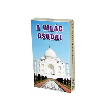 A világ csodái kvartett kártya