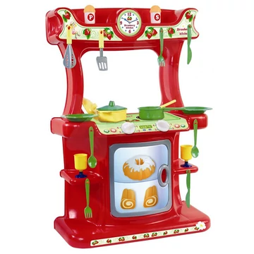 Piros játékkonyha 76cm