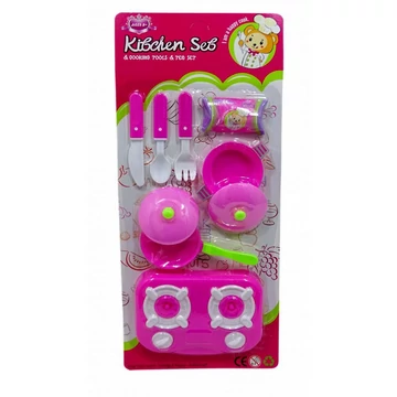 Rózsaszín konyha szett 8968 48976