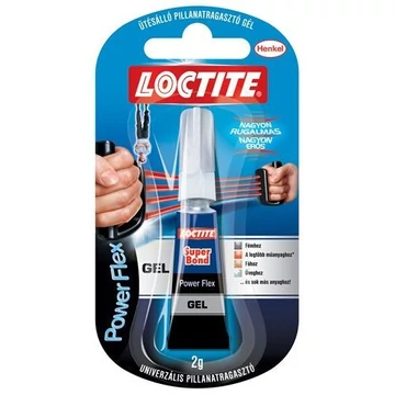 Pillanatragasztó loctite gél 2g