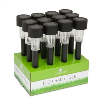 Szolárlámpa ledes hidegfehér 19cm 11701 Garden of eden