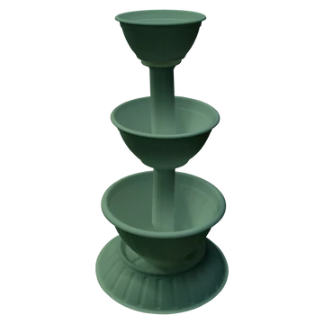 Virágpiramis kicsi zöld