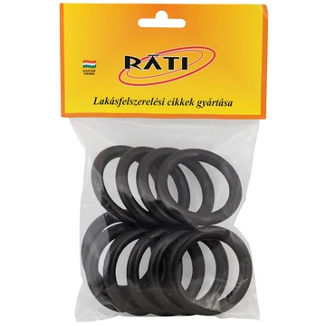 Függönykarika 10 db-os kiszerelésben barna 02