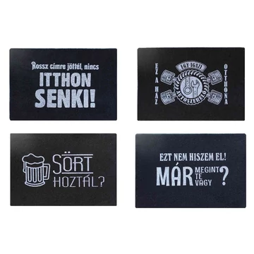 Feliratos lábtörlő többféle változatban 58x39cm