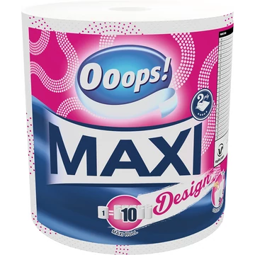 OOOPS! MAxi desing papírtörlő 1 tekercs 2 rétegű