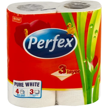 Perfex WC papír 4tekercs 3rétegű