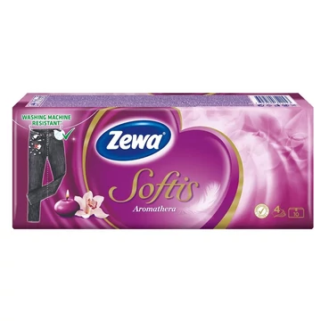 Zewa Softis papírzsebkendő Aromathera 10x9db