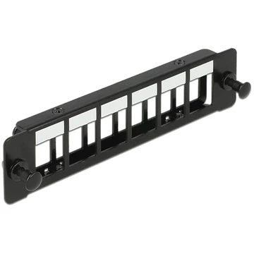 Delock Keystone Mounting Panel 6 Port