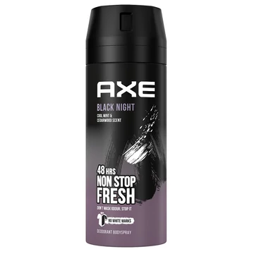 AXE deo black night 150ml spray dezodor