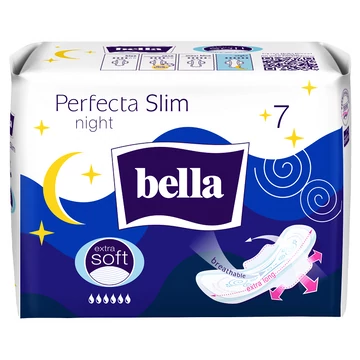 Bella egészségügyi betét perfecta slim night 7db