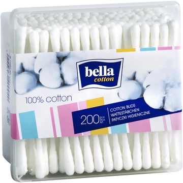 Bella fültisztító pálcika dobozos 200db