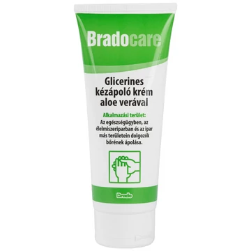BradoCare Aloe Vera kézápoló krém (kézkrém) 100ml