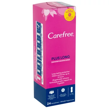 Carefree Plus Long tisztasági betét 24db