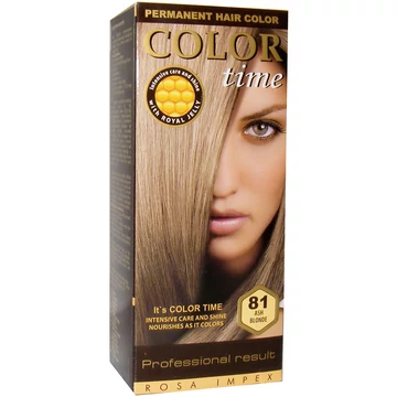 Color Time hamuszőke hajfesték 81