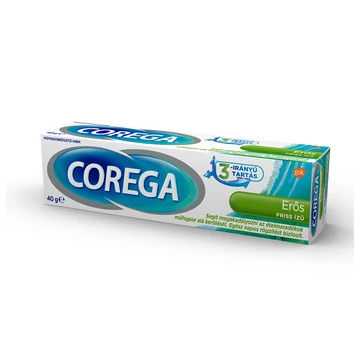 Corega friss ízű műfogsor rögzítő krém 40g