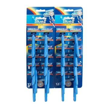 Gillette Blue II Plus eldobható borotva 24db