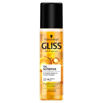 Schwarzkopf Gliss Express Oil Nutritive balzsam 200ml