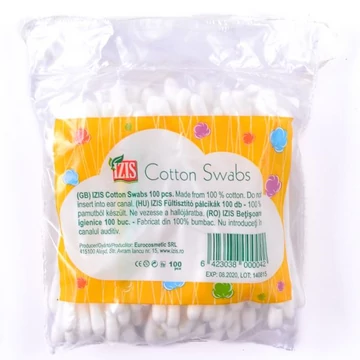 Izis fültisztító utántöltő 100db