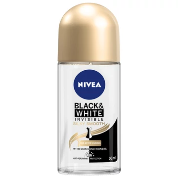 Nivea roll-on 50ml b&w invisible golyós dezodor