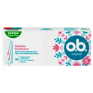 OB 16 super plus tampon blossom