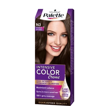 Schwarzkopf Palette ICC hajfesték n3 középbarna