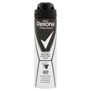 Rexona deo 150ml men invisible black+white spray dezodor