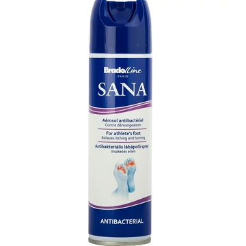 Bradoline Sana antibakteriális lábápoló spray 150ml