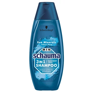 Schauma férfi sampon hidratáló tengeri ásványokkal 400 ml