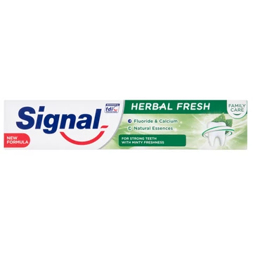Signal family herbal fresh 75ml fogkrém