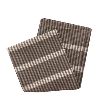 Barna, csíkos konyharuha 45x70cm