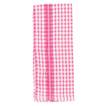 Hímzett, kockás konyharuha