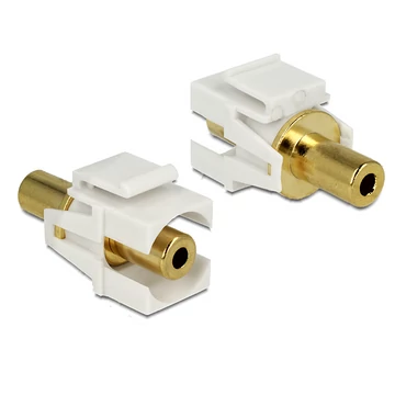 Delock keystone modul 3.5mm sztereo jack alj > 3.5 sztereo jack alj