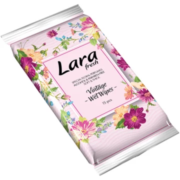 Lara vintage nedves törlőkendő 15db