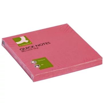 Öntapadó jegyzettömb neon rózsaszín 80lap