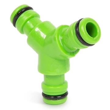 Garden of eden tömlőcsatlakozó elosztó Y 1/2" zöld 11352C