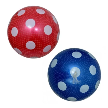 Pöttyös gumilabda 22cm 70750