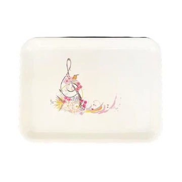 Műanyag mintás tálca hangjegy mintával 277937