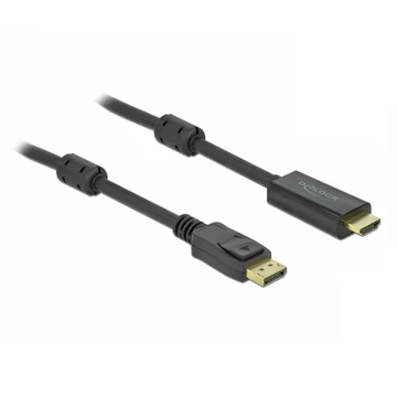 Delock Aktív DisplayPort 1.2 - HDMI kábel 4K 60 Hz 2 méter hosszú
