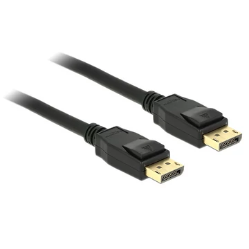 Delock Kábel Displayport 1.2 dugó > Displayport dugó 4K 2 m