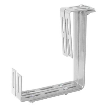 Fehér balkonláda tartó 2db C06-2