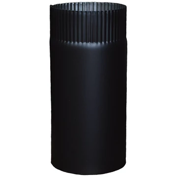 Fekete füstcső 120x250mm 13661