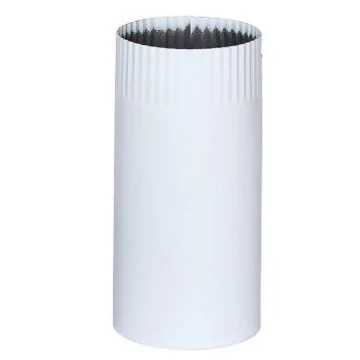 Füstcső fehér 120x250mm 13660