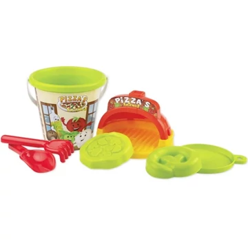 Játék pizzás homokozókészlet 27cm NY1293